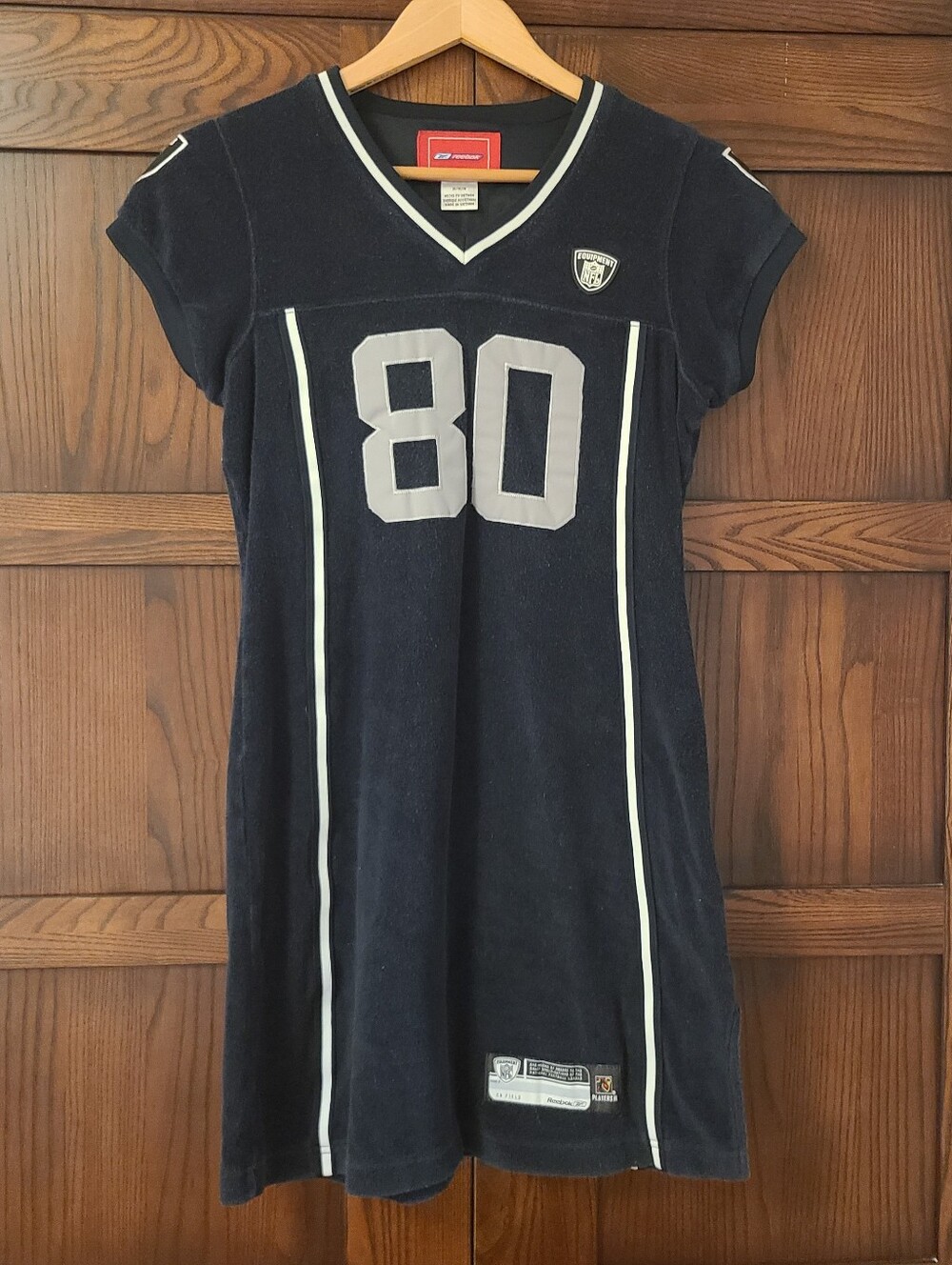 Vintage Jerry Rice Jersey Dress Women's Medium Oakland Raiders Terrycloth NFL - Picture 2 of 9